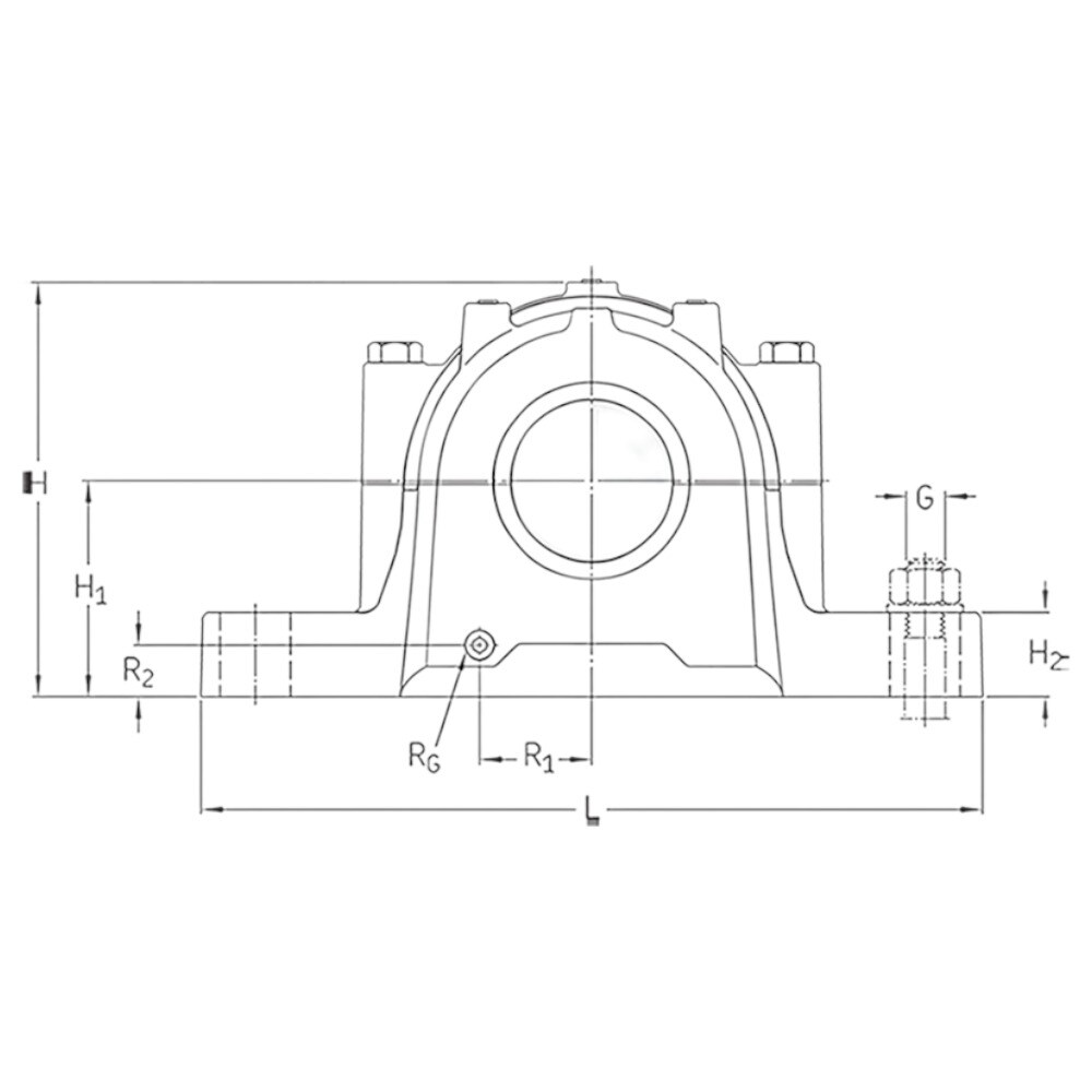 FNL 516 B -SKF-スプリットピローブロック-FactoryNew（2025